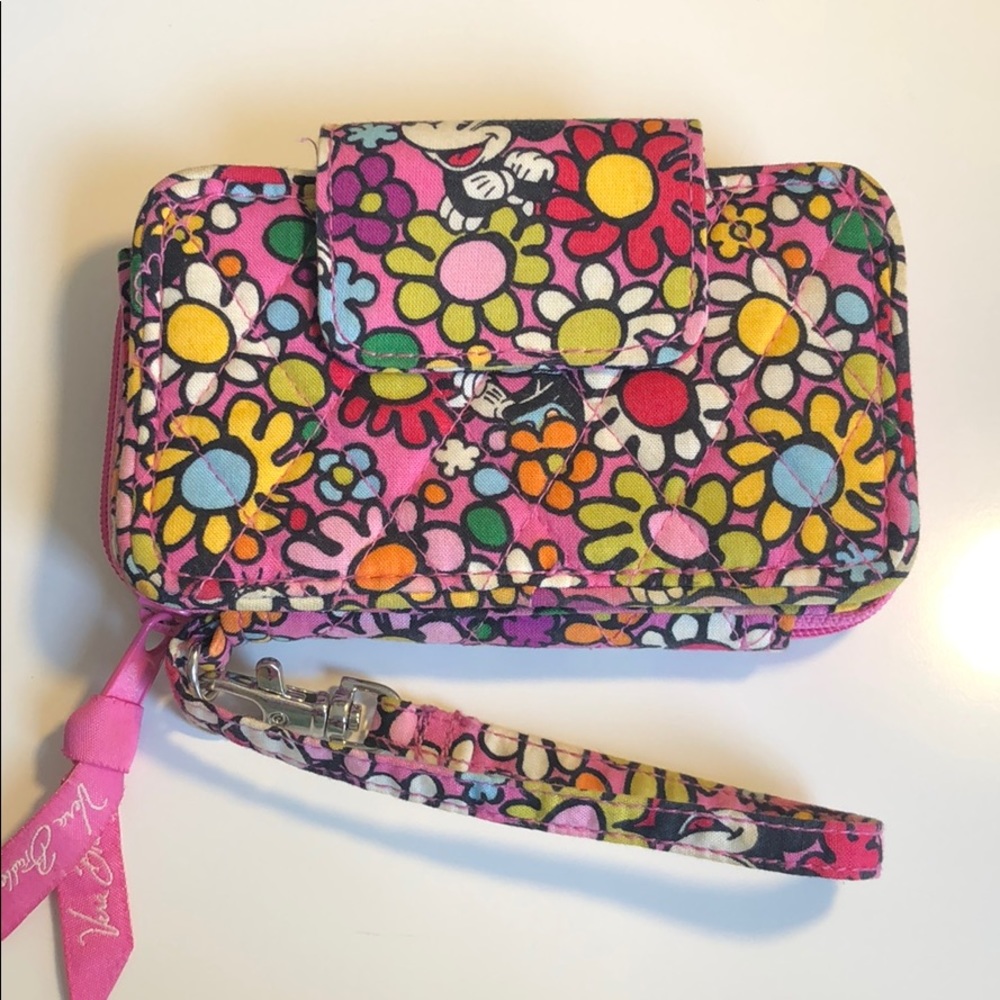 Vera Bradley Disney Mickey Mouse Wristlet